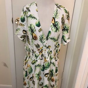 Forever 21 Dresses - Avocado Print Dress Forever 21 Dresses - Avocado Print Dress